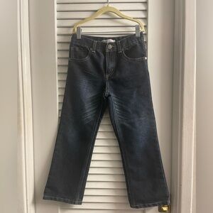 NWOT - Epic Threads Straight Leg Dark Wash Jeans Girls Size 7